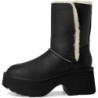 UGG Esmee Leather Boot Design Arrondi Élégant