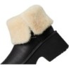 UGG Esmee Leather Boot Design Arrondi Élégant