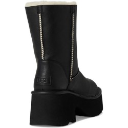 UGG Esmee Leather Boot Design Arrondi Élégant