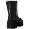 UGG Esmee Leather Boot Design Arrondi Élégant